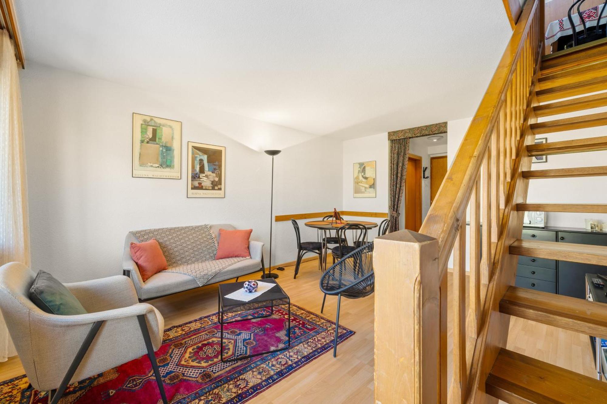Duplex Cosy Aux Bains De Saillon Apartment Bagian luar foto